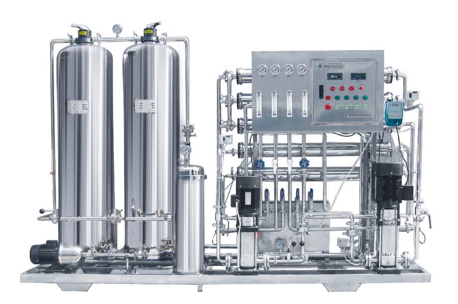 0.5m3/h二級反滲透純水機(jī)